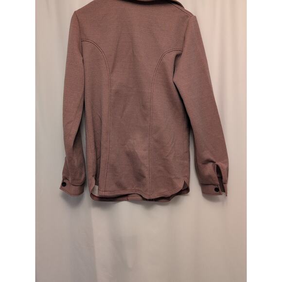 80s womens vtg 14 jr miss dutchmaid jacket reddish darker buttons Ehprata, PA !! - Picture 4 of 14